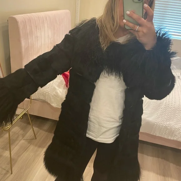 100% rabbit fur coat - Picture 1 of 9